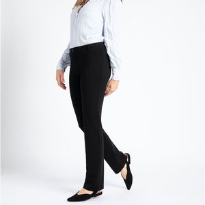Betabrand Dress Pant Yoga Pants – Black – Straight Leg – M – Petite